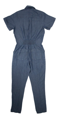 Imagem 4 de 4 de Macacão Jeans Mai & Mai Feminino Ref: 149-9