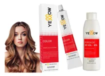 Comprar Tinte Para Cabello Alfaparf Yellow 100ml + Peróxido 30 Vol