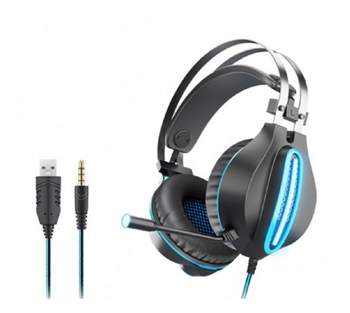 Auricular Gamer Ps4 Celular Laptop Pc Mic Play4 Cable Reforz