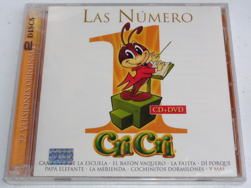 Cri Cri - Las Número 1 Edición Limitada, Cd + Dvd Sellado!