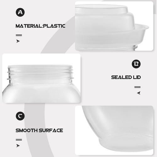 Tarro De Fermentación Transparente Para Cocina, Tarro Grande