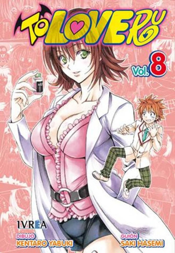 To Love Ru 08 (comic), De Saki Hasemi. Editorial Ivrea España, Tapa Blanda, Edición 1 En Español, 2012