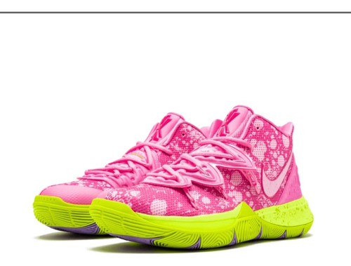 Tenis Edición Especial Bob Esponja Kyrie 5 Patricio Estrella Bolsa (Usado)