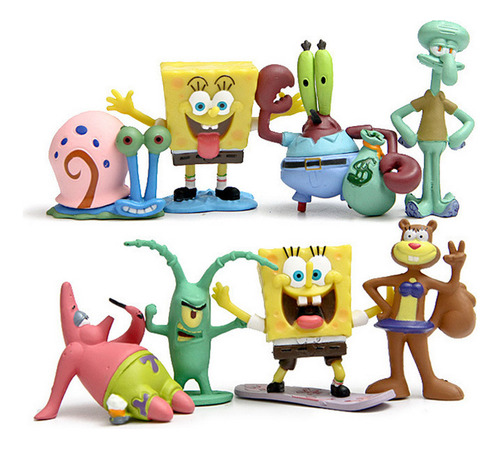 Juego De 8 Modelos De Juguetes De La Colección De Figuras De