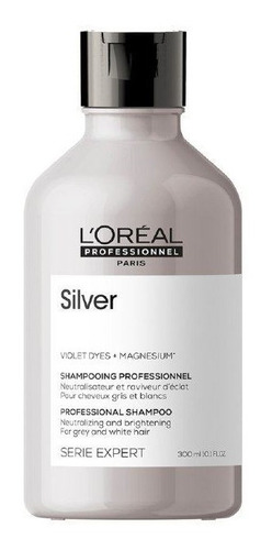 Shampoo Loreal Silver Magnesium 300ml Professionnel Expert