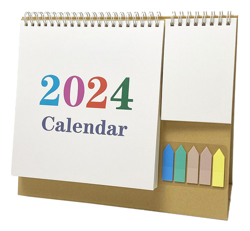 Escritorio Vertical 2024 Con Calendario De Oficina, Estilo K