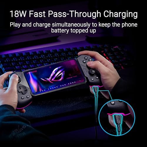 Controlador Móvil Asus Rog Tessen Gaming Para Android (plega