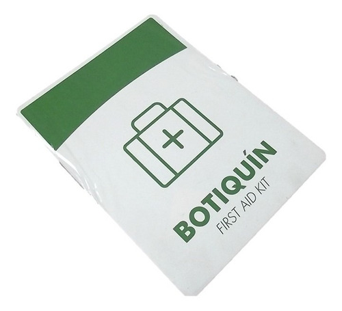 Imagen 2 de 2 de Aviso Señal Letrero Botiquin 21x16cm Señalizacion