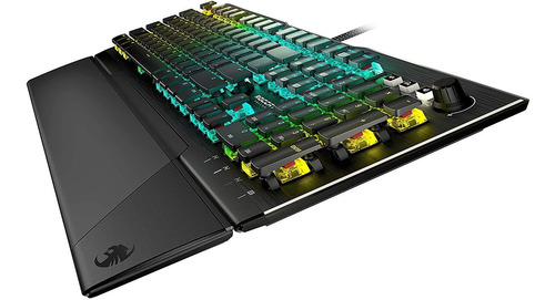 Teclado Gamer + Reposamanos Para Pc Roccat Vulcan Pro Rgb