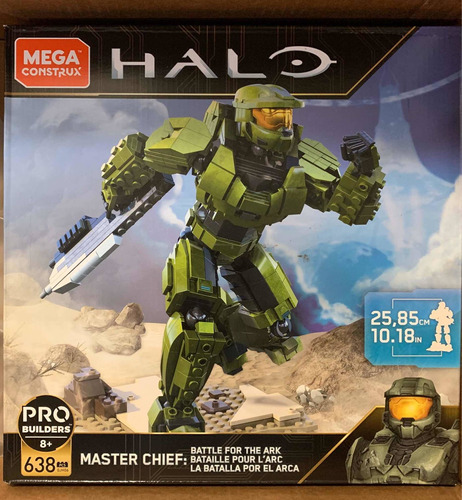 Halo Master Chief Mega Construx Pro Builder Serie 10 Series
