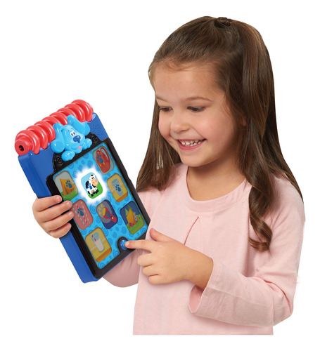 Cuaderno Interactivo Blue S Clues Juguete Con Luces Y Sonido