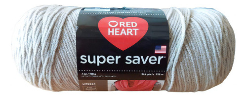 Estambre Acrílico Liso Super Saver Red Heart Coats Color 0326 Oatmeal