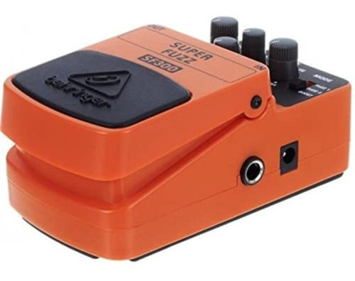 Pedal De Efecto Behringer Super Fuzz Sf300  Naranja