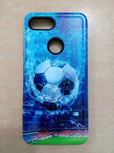 Funda Pelota Futbol Cancha Compatible Con Xiaomi Mi 8 Lite