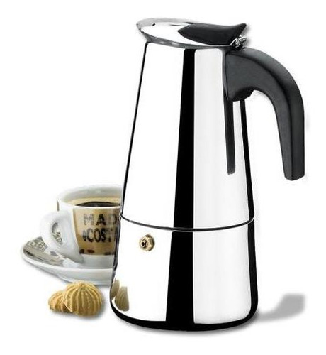 Cafeiteira Em Inox Brinox 300ml 6 Xícaras (2183/100)