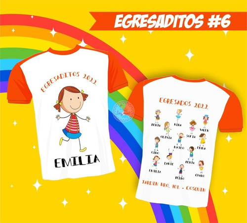 Plantillas Diseños Egresaditos Egresados Remeras Camiseta #6