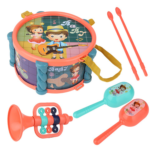 S Children Drum Toys, Agitador De Instrumentos Musicales Par