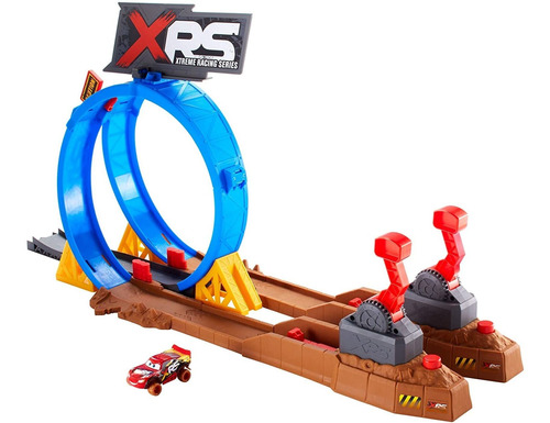 Juego De Desafío Disney Pixar Cars Xrs Crash Challenge