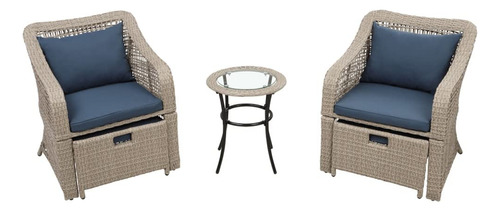 Fancuf 5-piece Outdoor Conversation Set Patio Furniture Set.