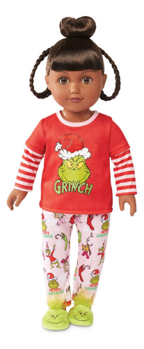 My Life As Poseable Grinch Sleepover Muñeca De 18 Pulgadas.