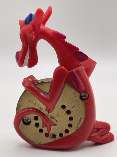 Mushu Dragon De Mulan Mini Figura 8cms Original Disney Mcdon (Usado)