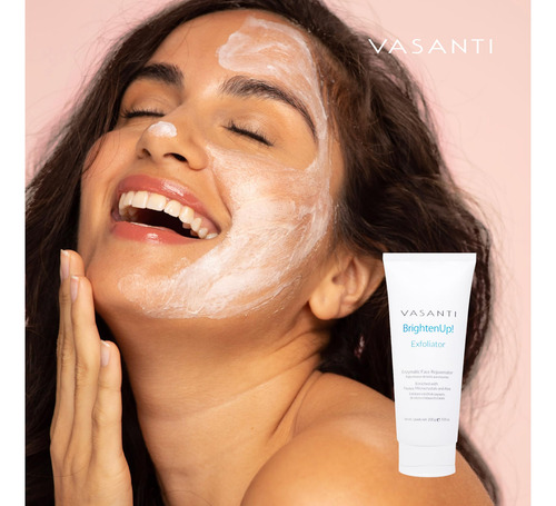 Rejuvenecedor Facial Vasanti ¡brighten Up! Exfoliante Suave,
