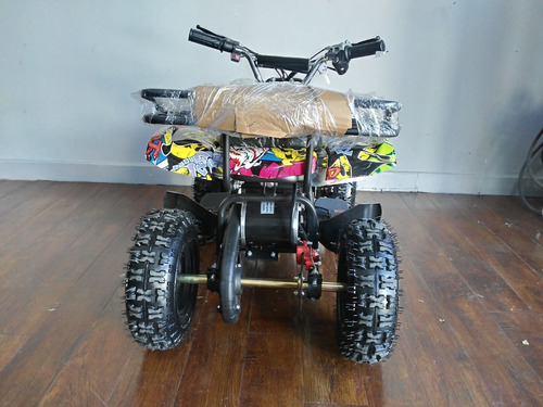 Imagen 14 de 18 de Mini Cuatriciclo Eléctrico Sunra 800w Parrilla Para Niños