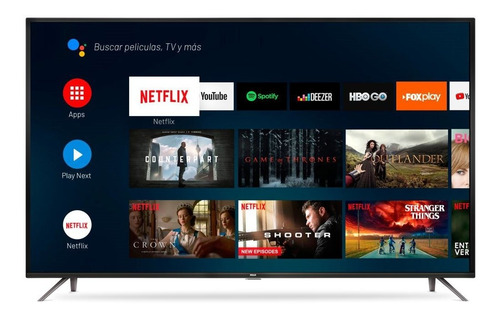 Smart TV de 50" RCA X50ANDTV con pantalla LED 4K color gris