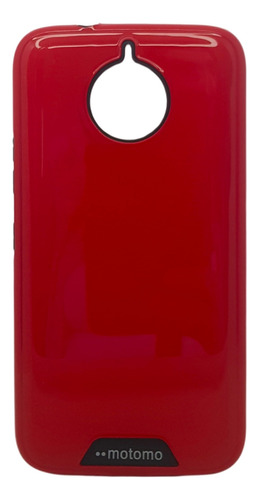 Funda Estuche Rígido Antigolpes Para Moto G5s Plus Rojo