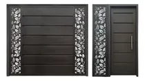 Comprar Combo Porton De Garage Levadizo 2.55 X 2.05 Manual Y Puerta 
