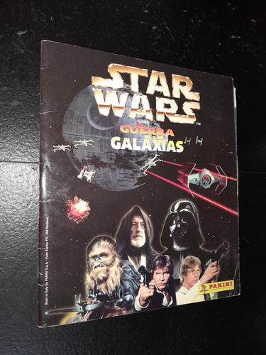 Album Figuritas Star Wars.la Guerra De Las Galaxias.panini