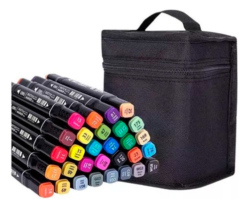 Canetinhas Touch 36 Pçs Escolar Com Estojo