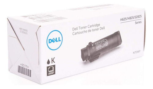 Dell N7dwf S/h825/h625 Serie De Alto Rendimiento .1, Negro .