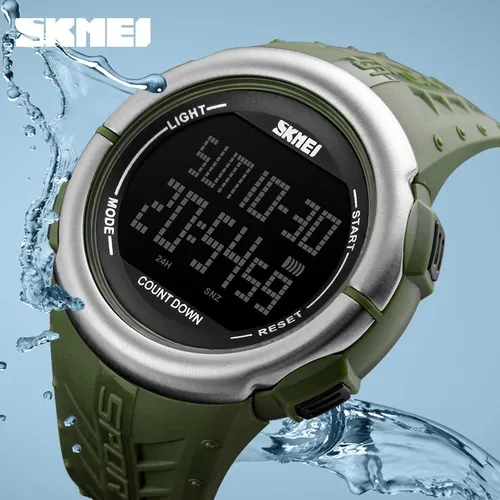 Reloj Skmei 1286 Deporte Sumergible 50m Luz Cronometro Fecha