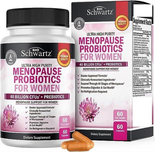 Bioschwartz Menopausia Probióticos Para La Mujer 60unid
