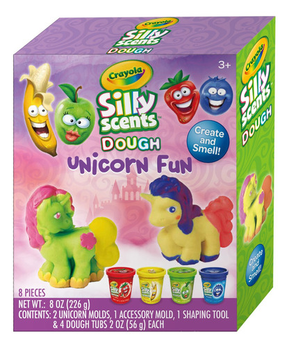 Crayola Silly Scents Masas Olor Frutas Set Unicornio Color Multicolor