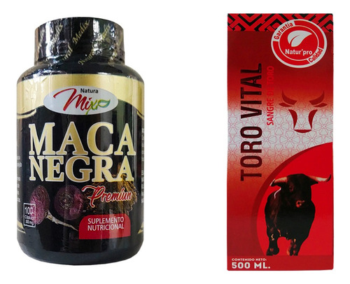 Maca Negra Premium + Torovital - Unidad a $315