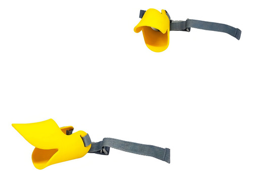 Kit 3 Tamanhos Pmg Focinheira Ajustável Em Silicone Cachorro