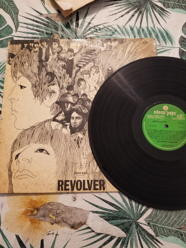 Revolver Beatles Lp Vinilo Sello Verde Estereo
