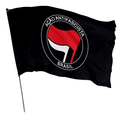 Bandeira Antifacista 1,45m X 1m