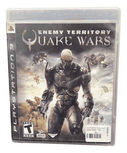 Jogo Enemy Territory Quake Wars Ps3 Mídia Física