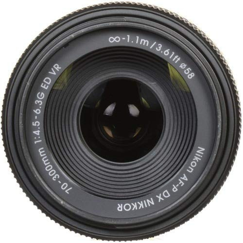 Nikon Af-p Dx Nikkor 70-300mm F/4.5-6.3g Ed Lente Zoom