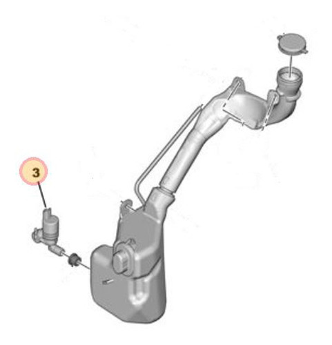 Bomba Limpiaparabrisas Peugeot 307 1.6 Hdi