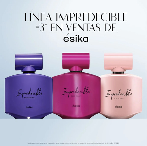 Impredecible Mysterious Perfume Mujer 50 Ml