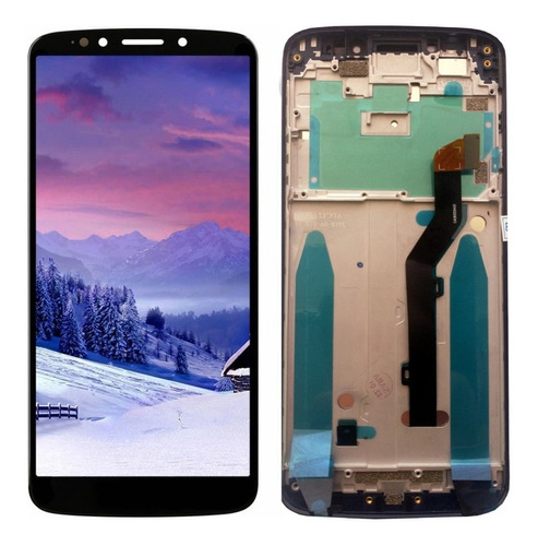 Modulo Pantalla Para Moto E5 Motorola  Xt1944 C/marco Ips