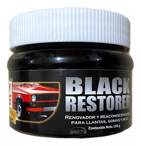 Restaurador Plastico Negro