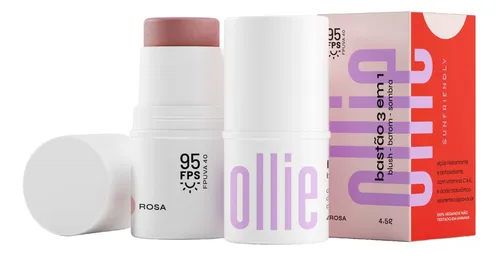 comprar Ollie Blush Batom E Sombra Fps 95 Rosa