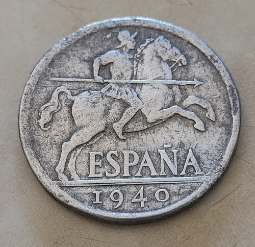 Moneda Española De 1940 (10 Cents De Peseta)