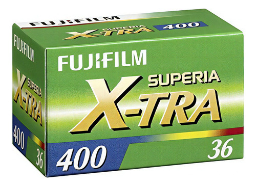 Película negativa en color Fujicolor Superia 400 Iso de Fujifilm