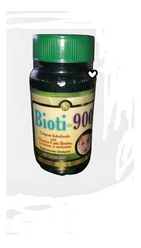 Biotina 900 Mcg + Colageno + Vitamina E ( 2 Unid ) X 60 Caps